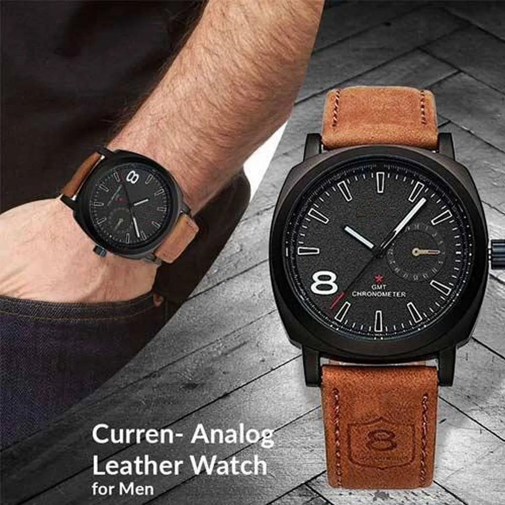 Muzy Watch Classic Design 8 Number for Mens